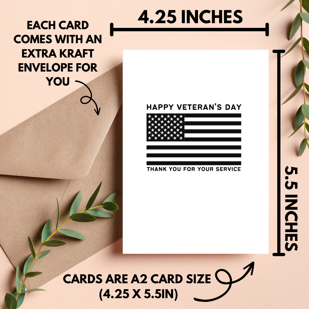 Happy Veteran's Day Card