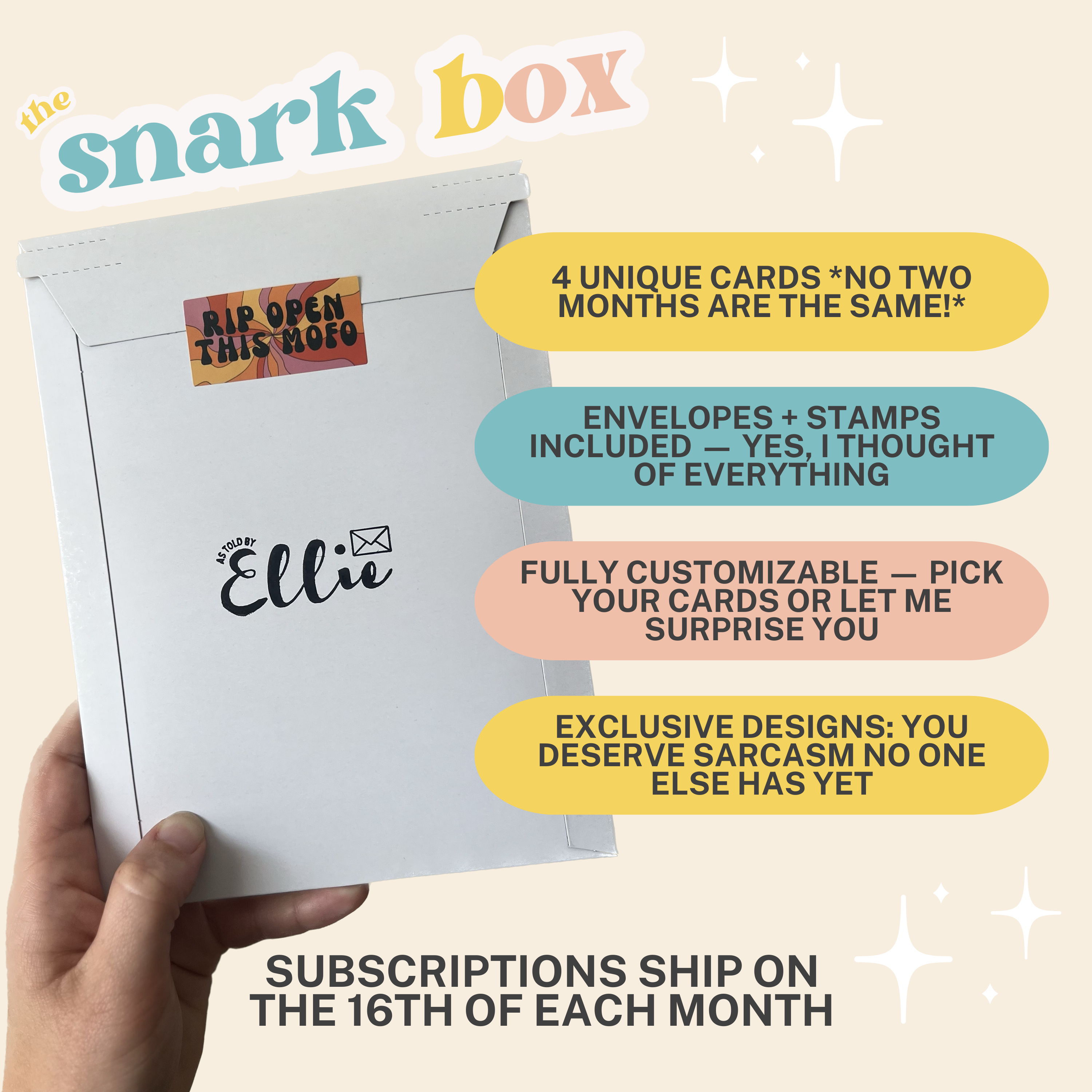 Snark Box Monthly Subscription
