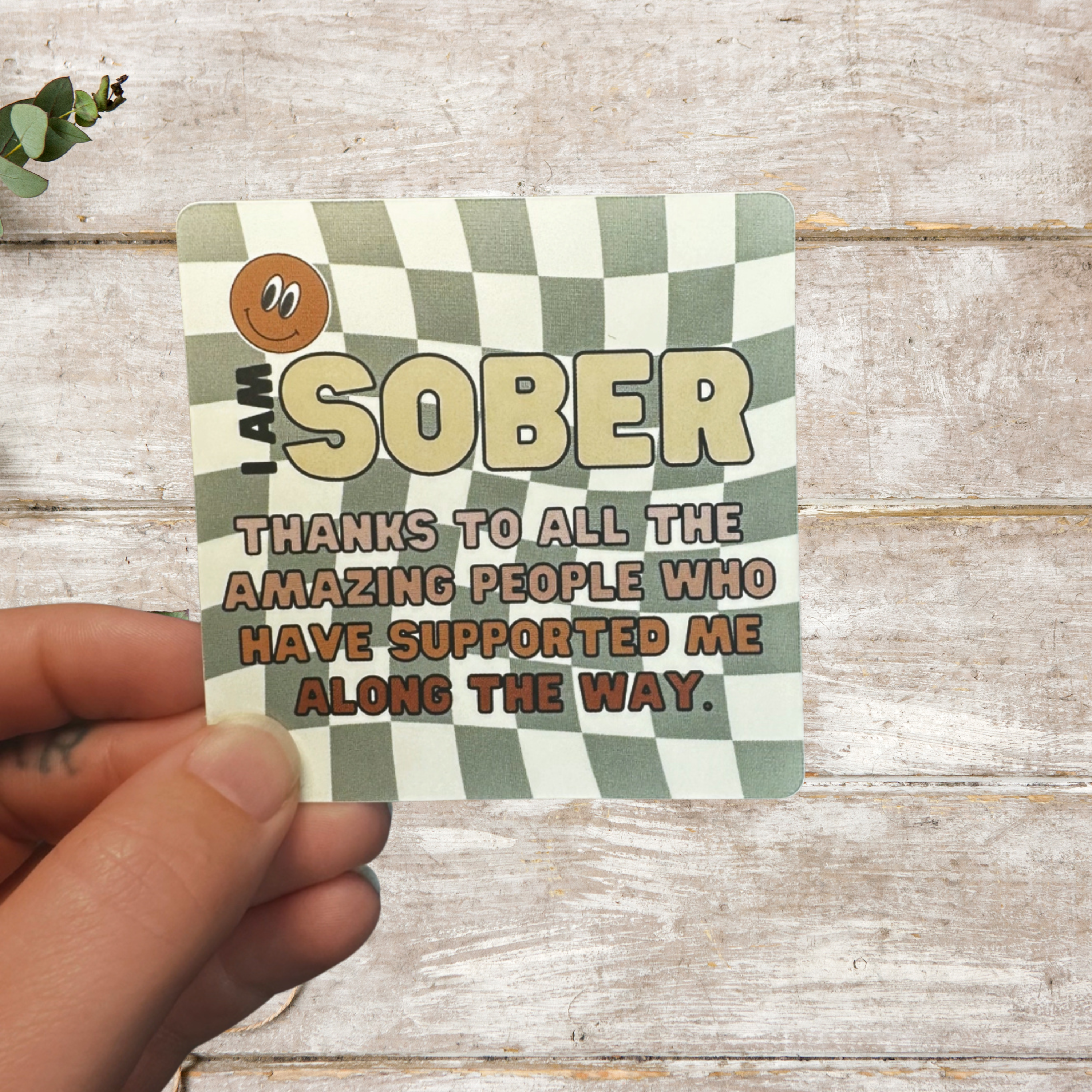 Sober Support Sticker