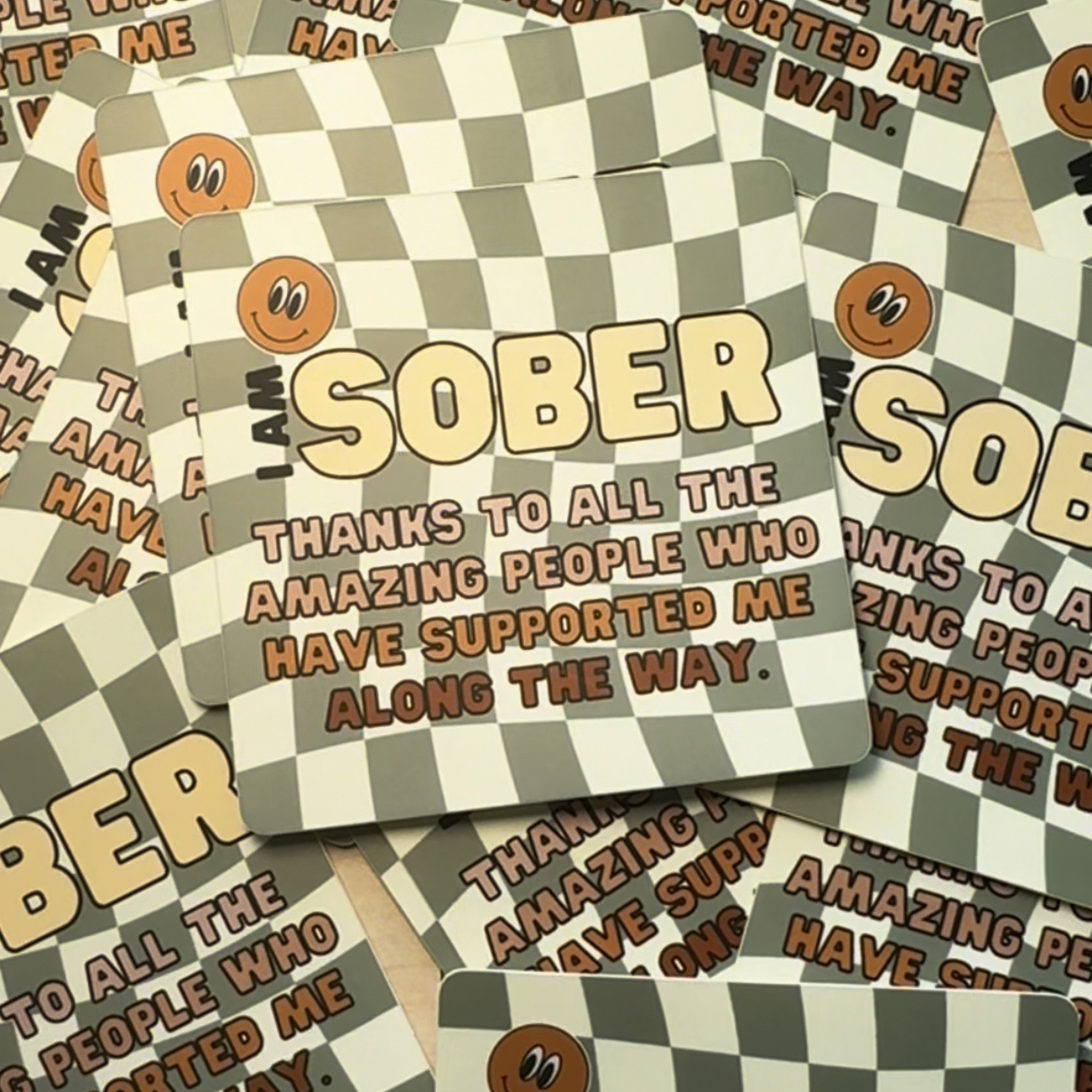 Sober Support Sticker