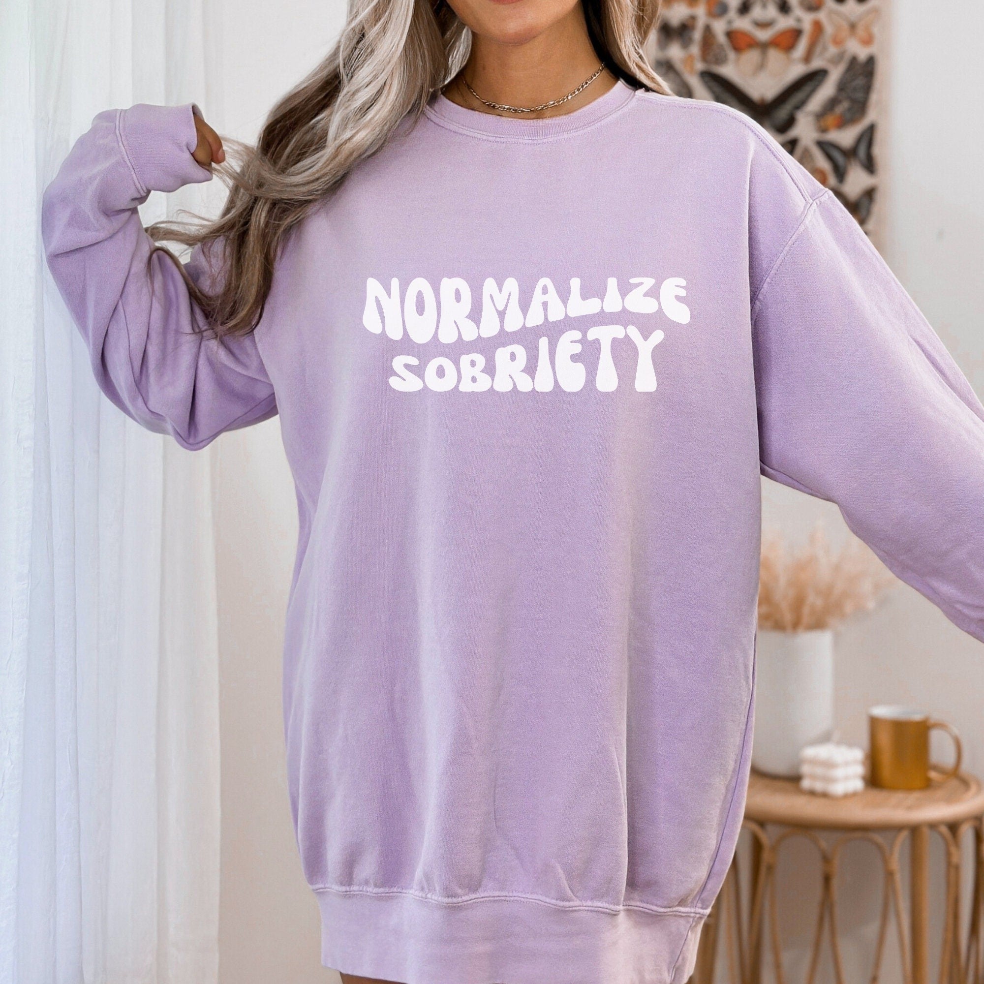 Normalize Sobriety Sweater