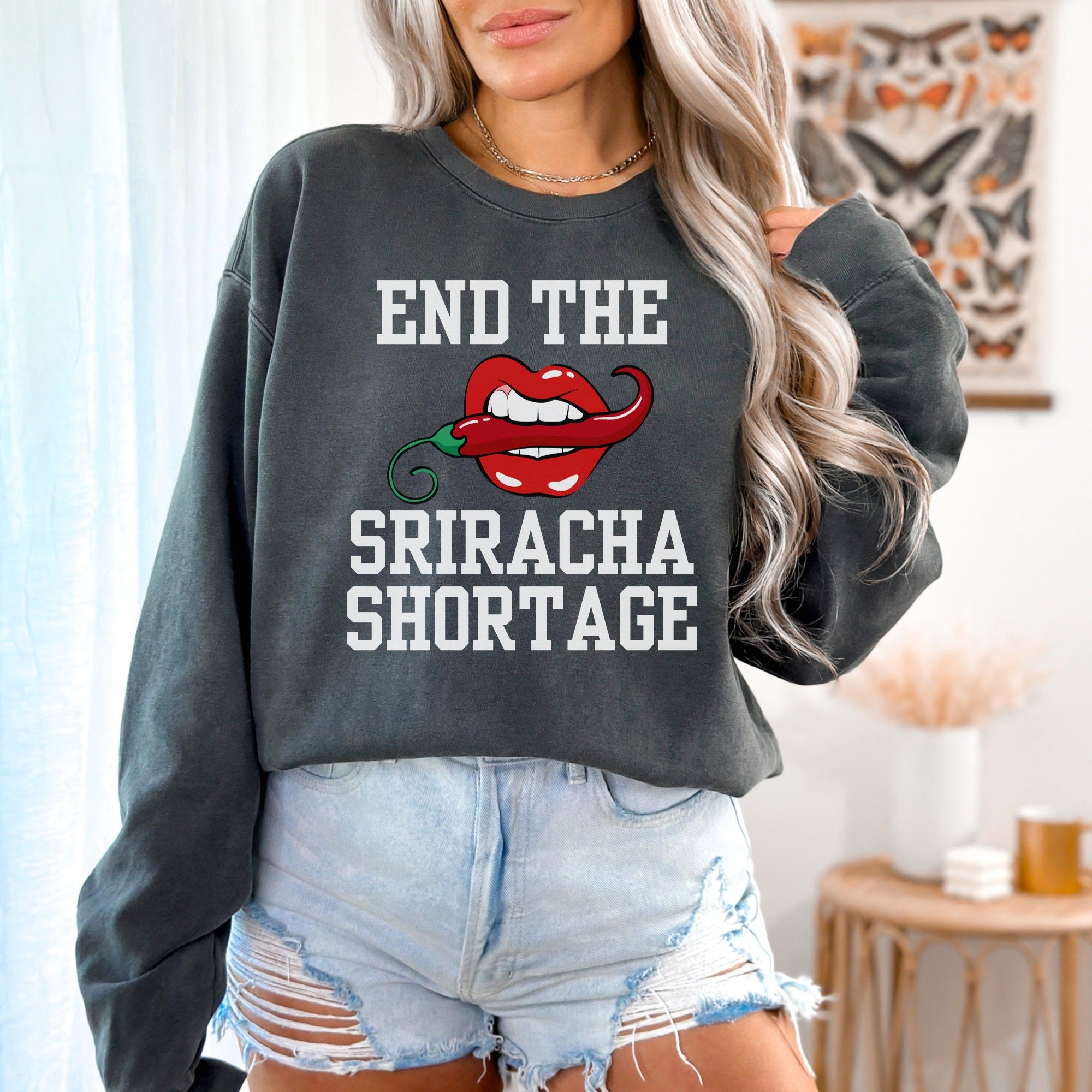 End The Sriracha Shortage Sweater