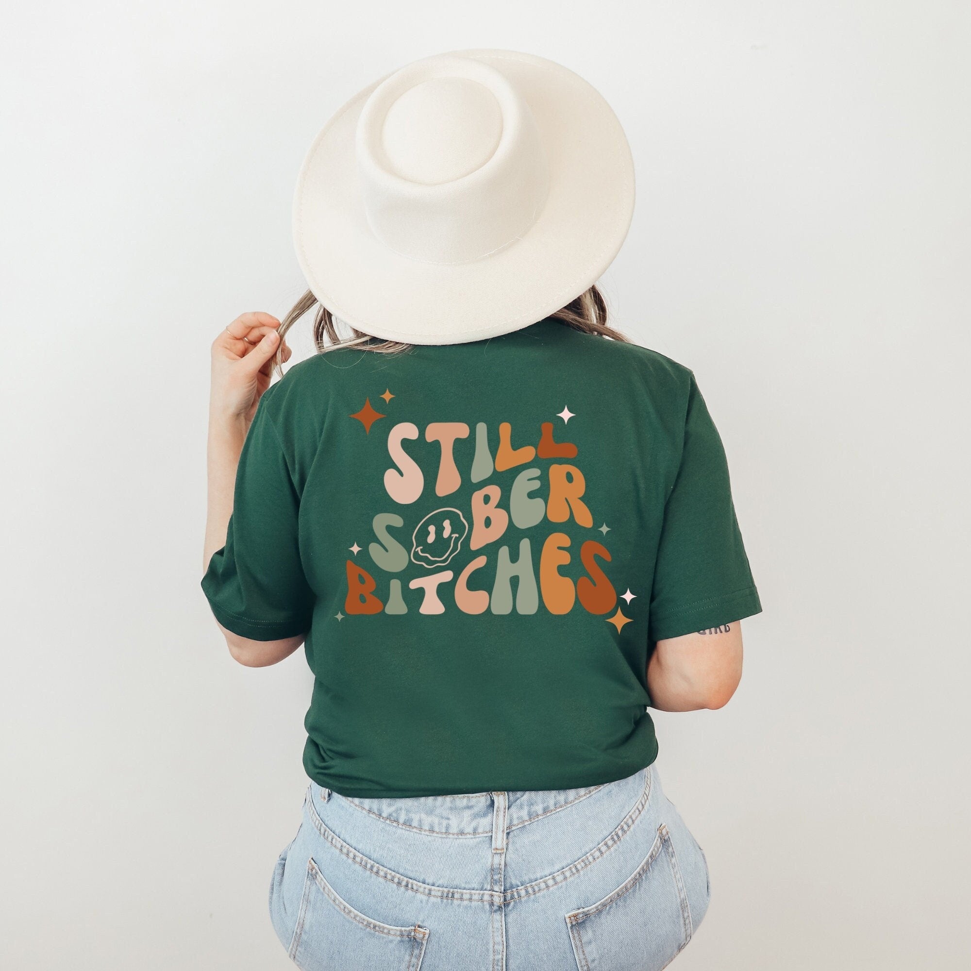 Still Sober Bitches Women's Sobriety Tishirt