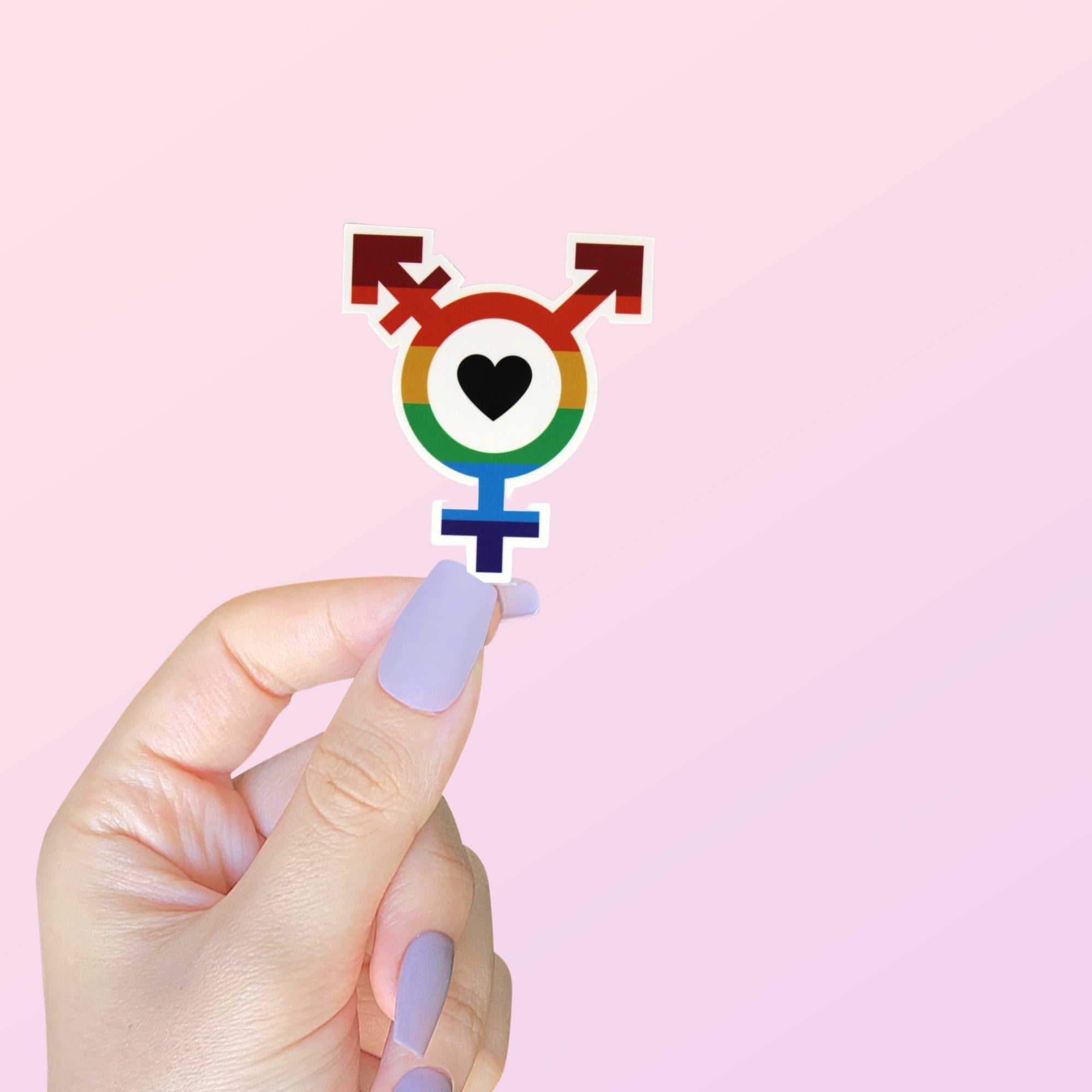 Transgender Symbol Sticker