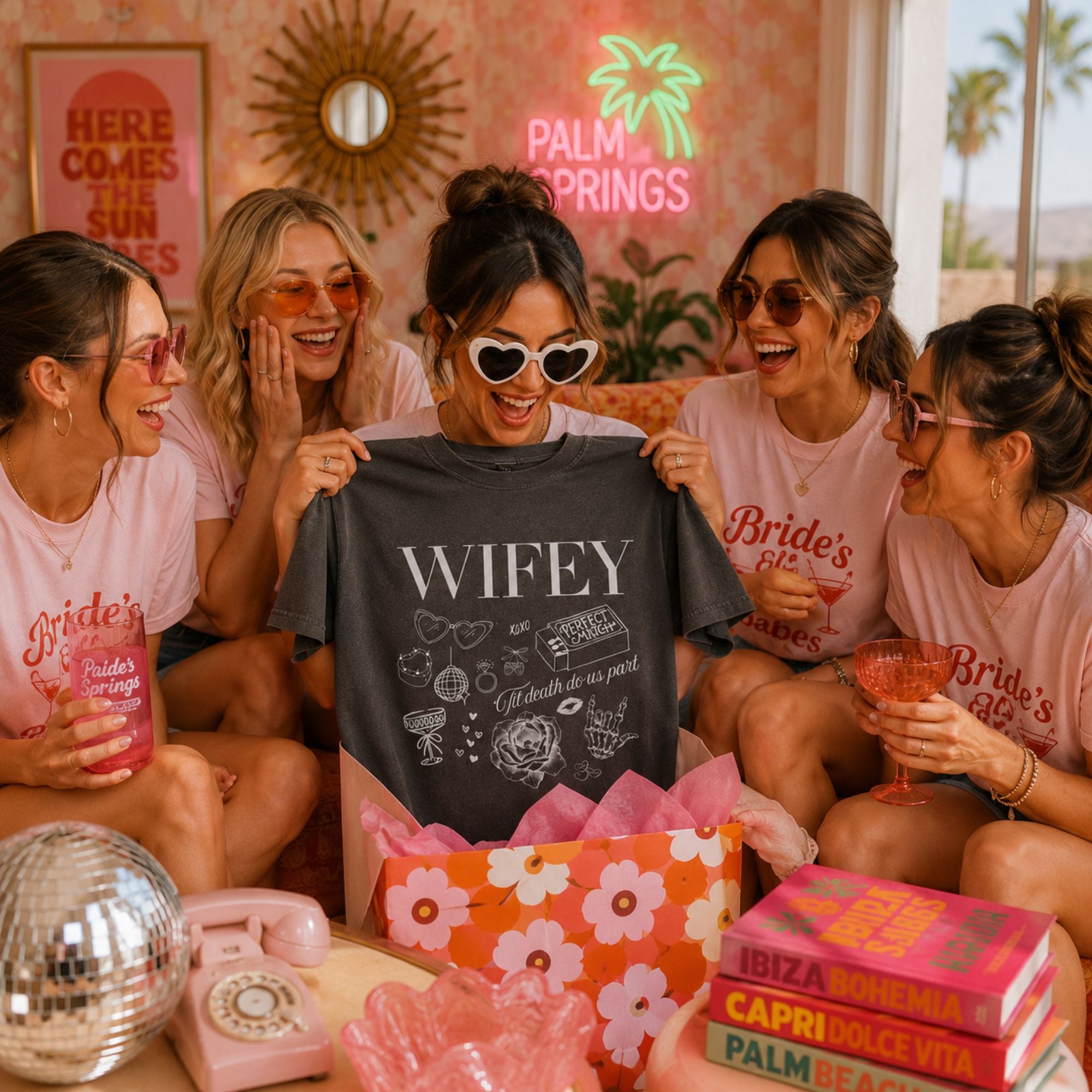 Funny Valentine's Day T-Shirt — Wifey Comfort Colors Graphic Tee