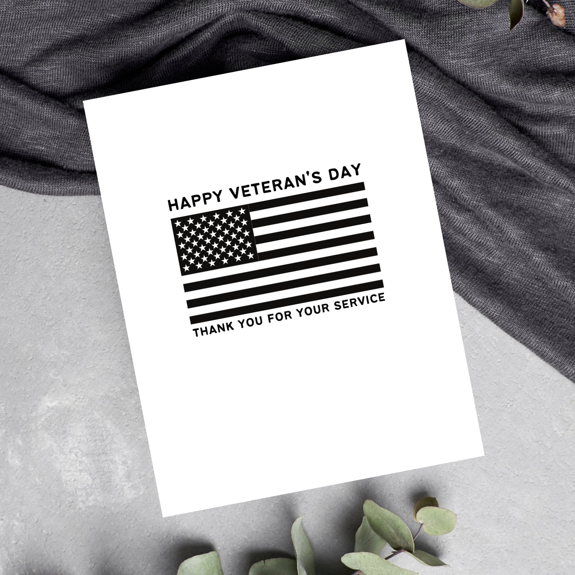 Happy Veteran's Day Card