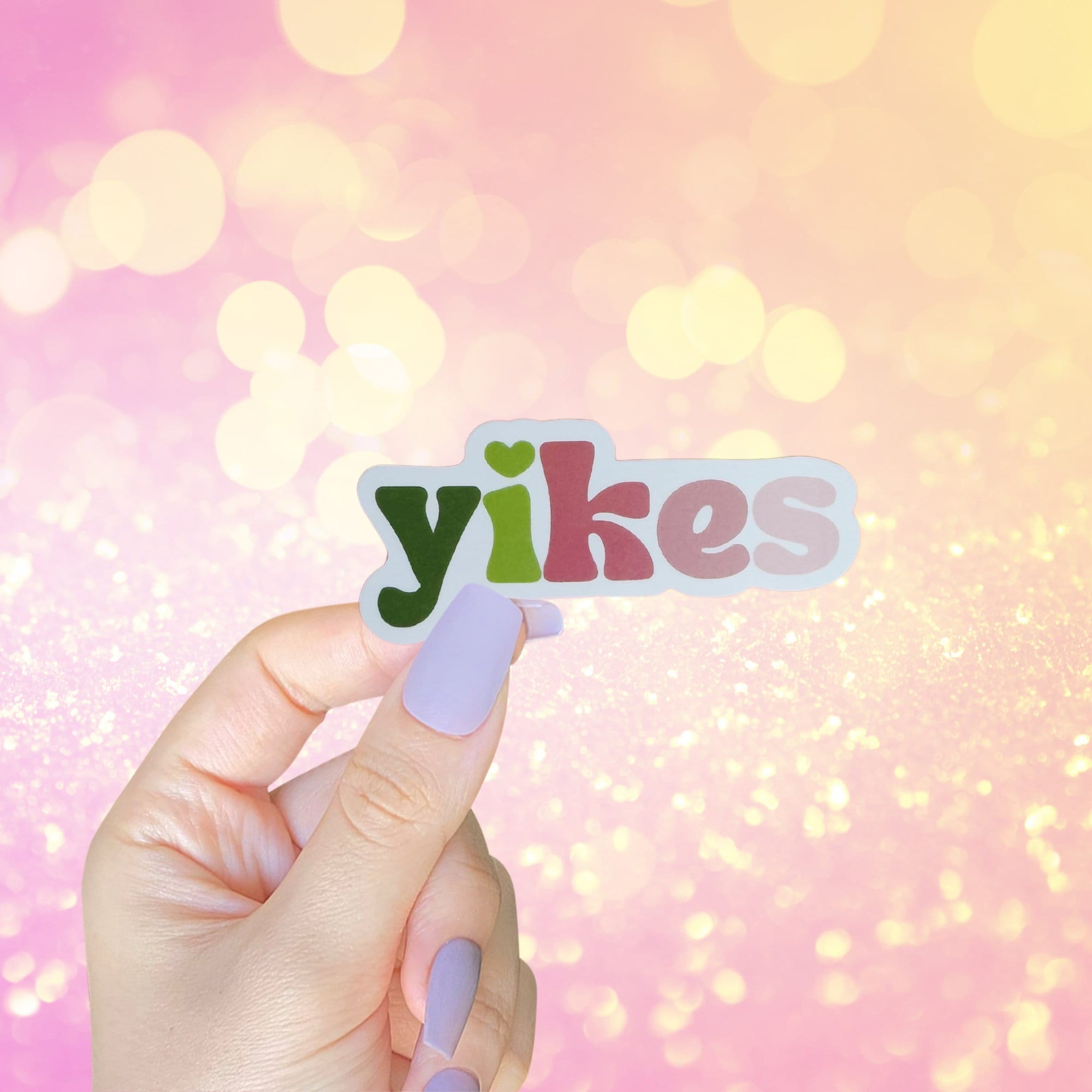 Yikes Sticker