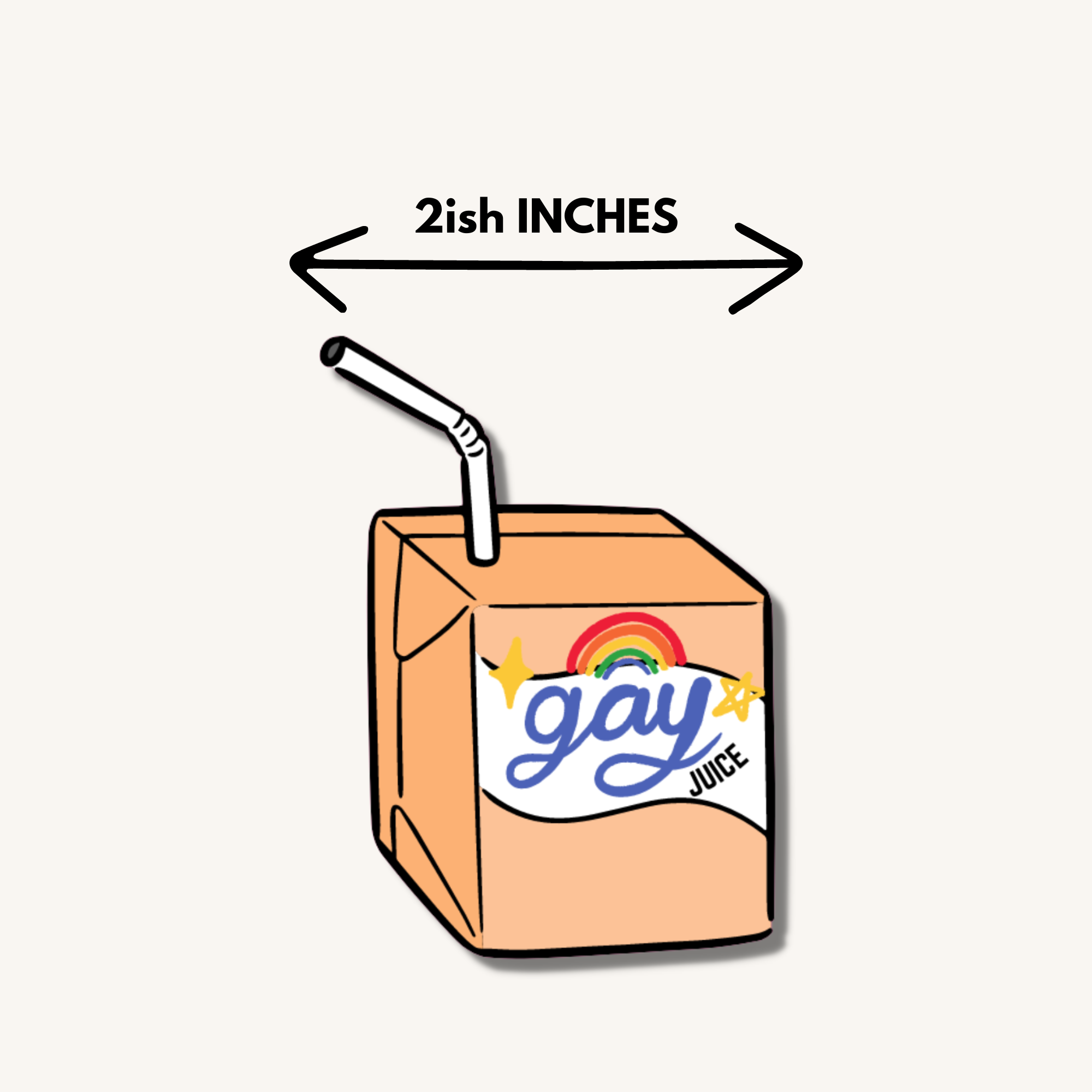 Gay Juice Sticker