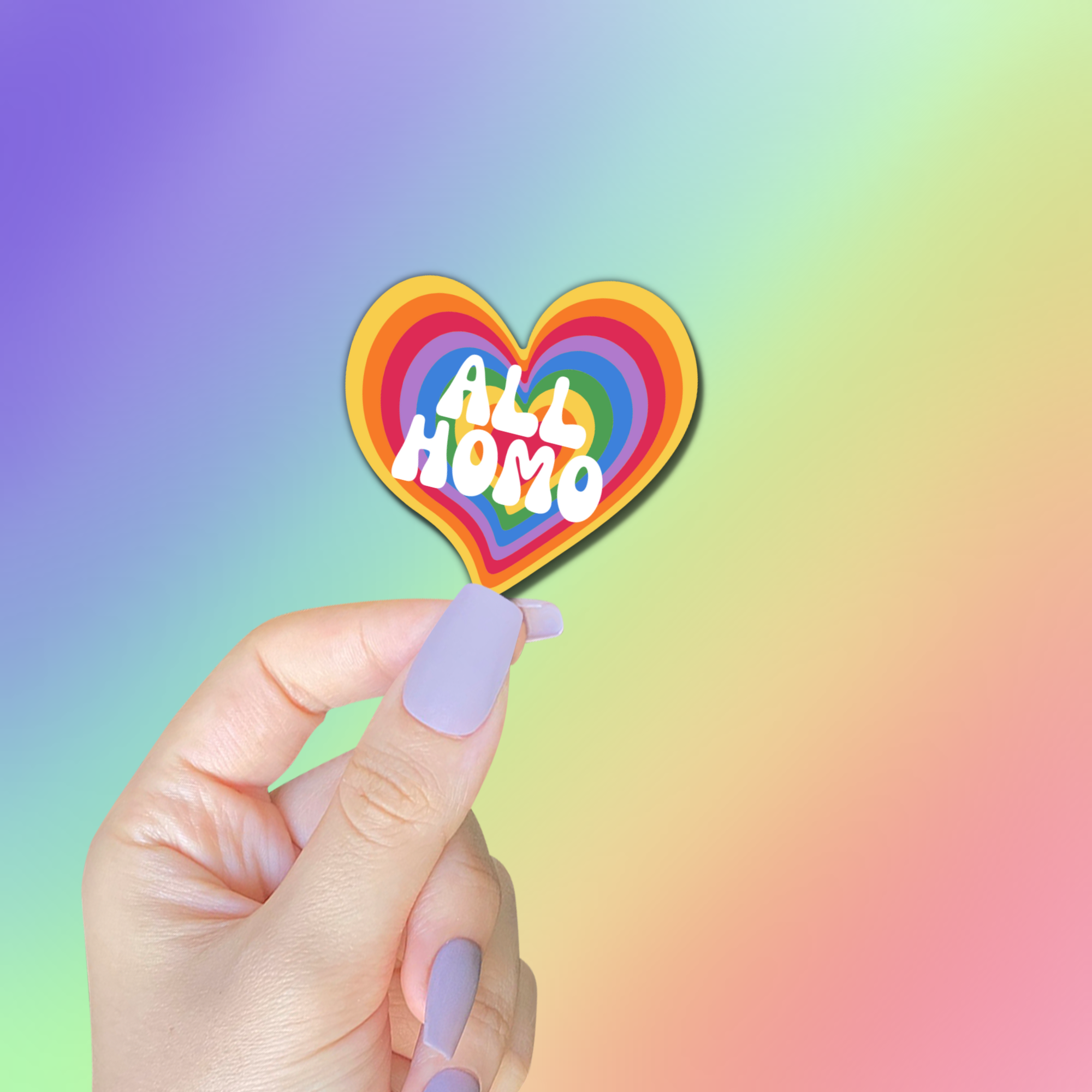 All Homo Sticker