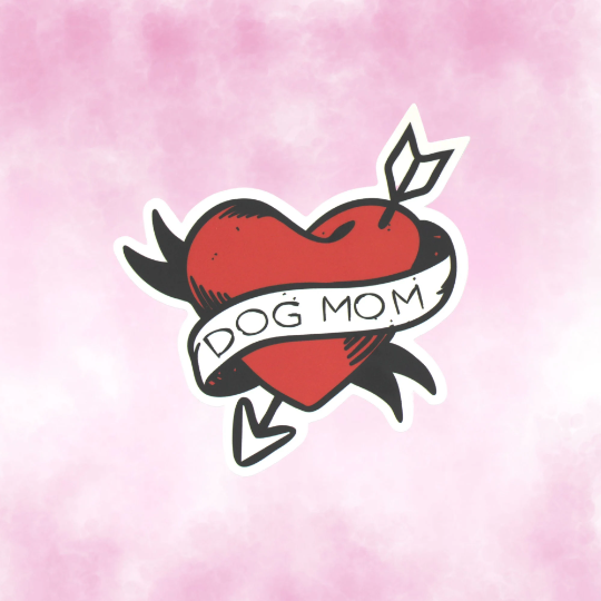 Dog Mom Sticker