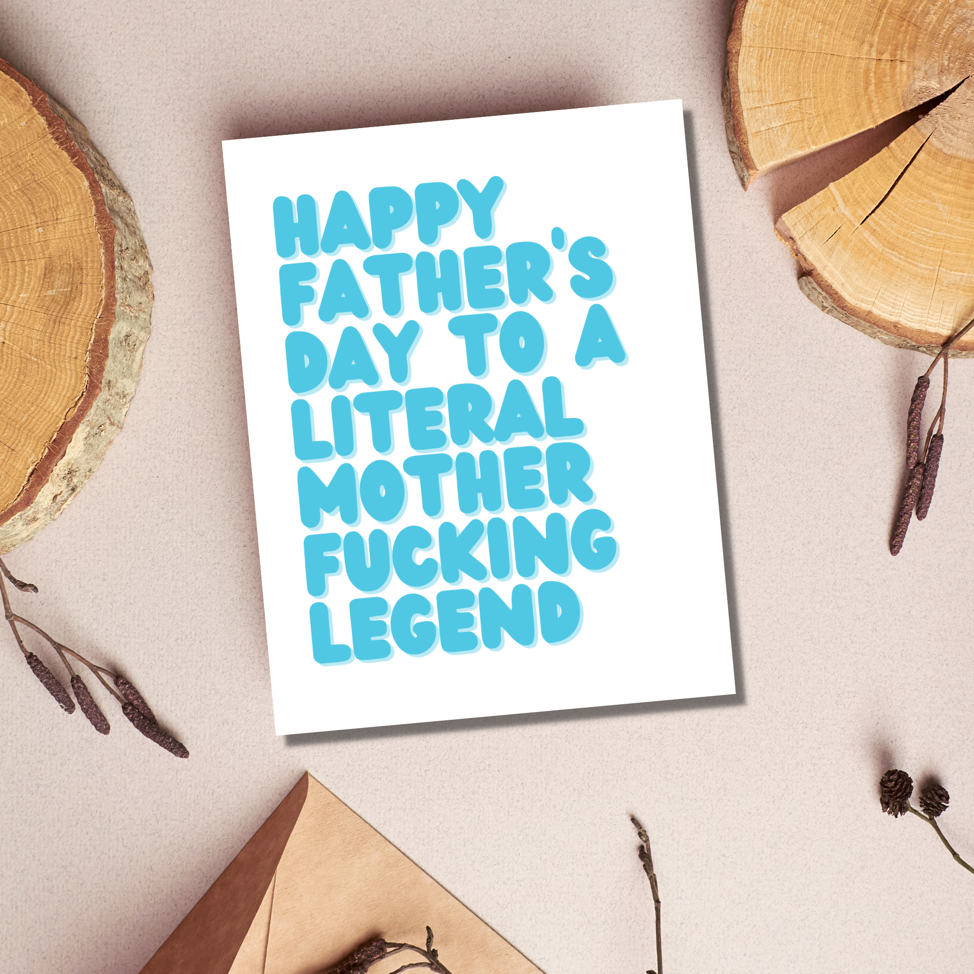 Literal Mofo Father's Day Card