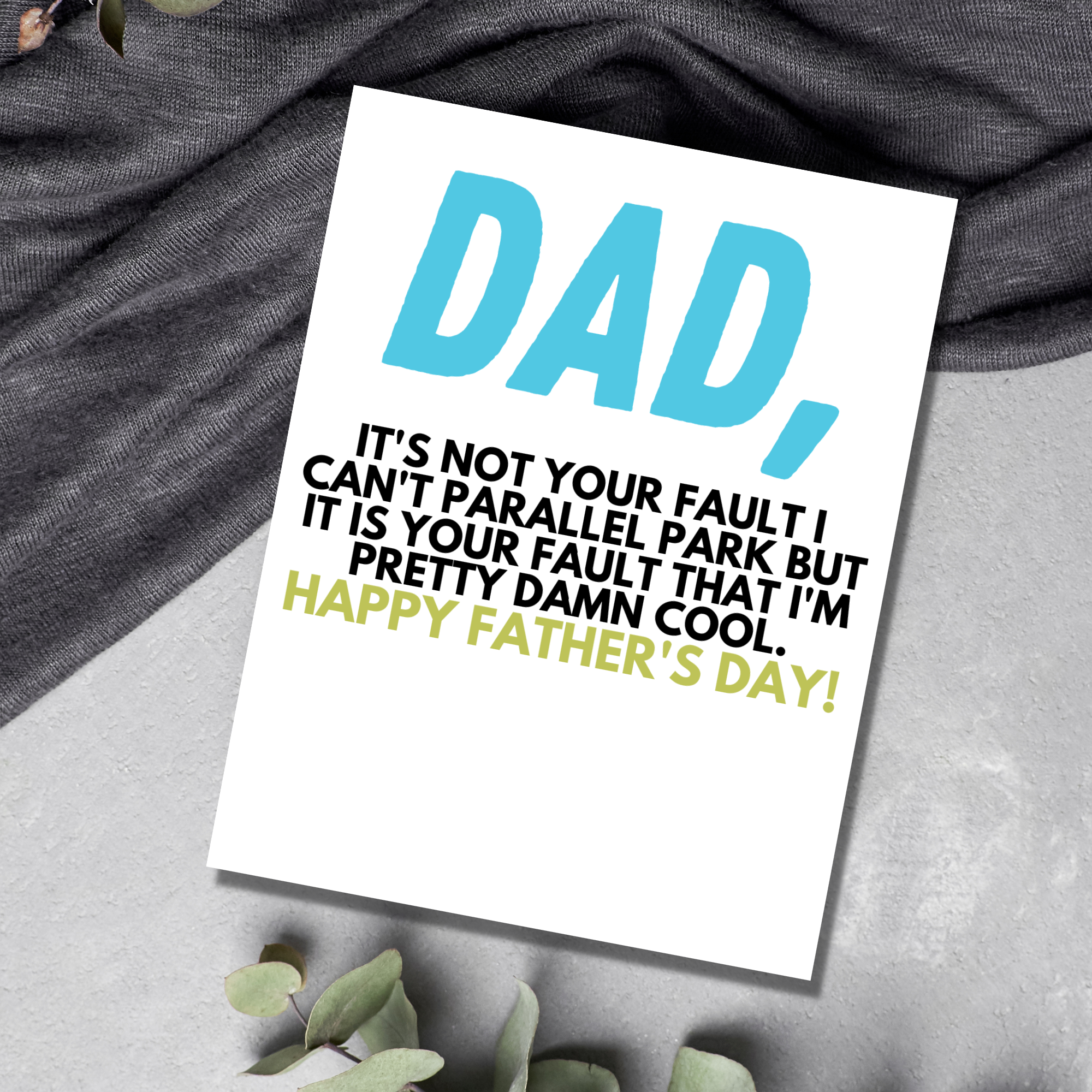 Funny Father's Day Card