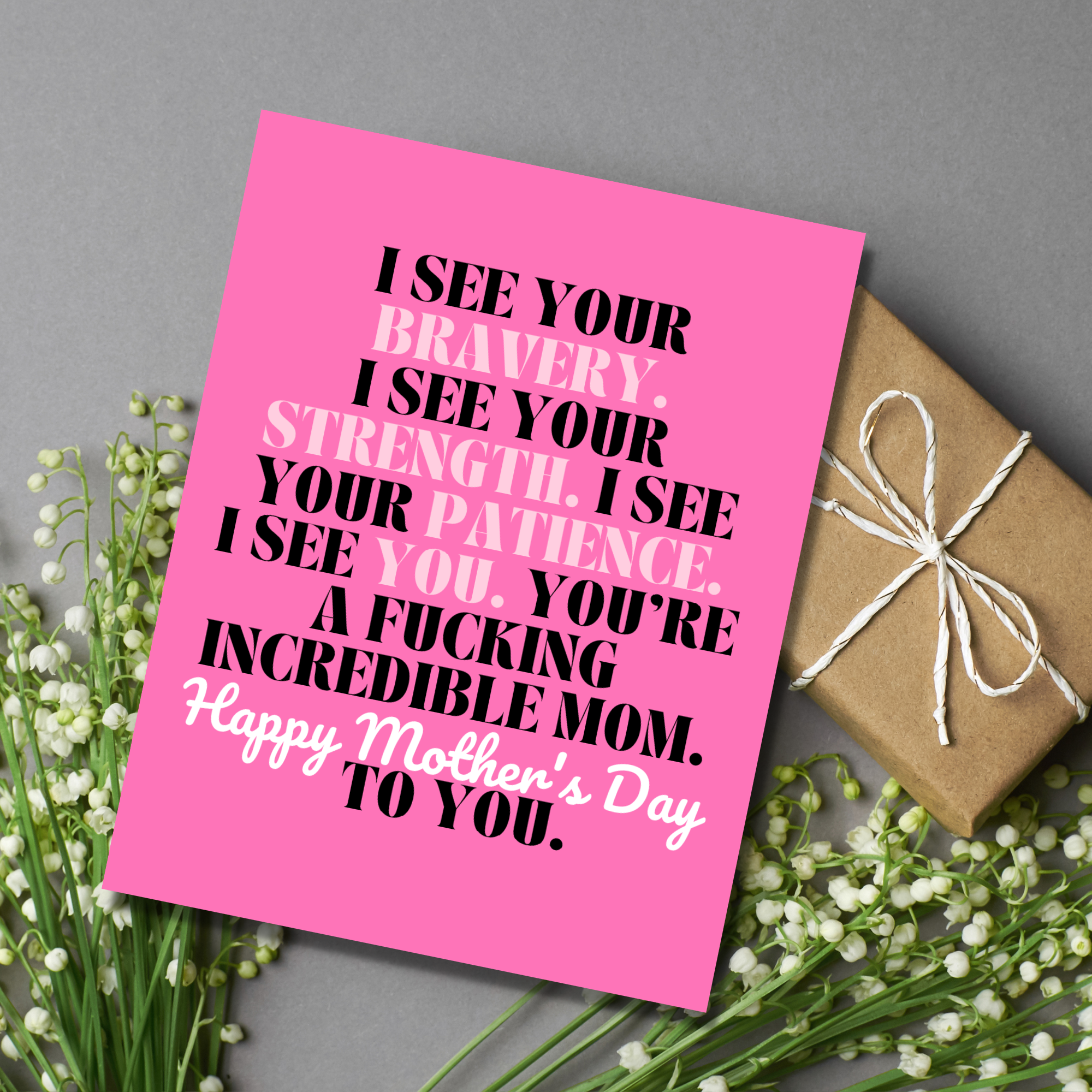 Incredible Mom Card