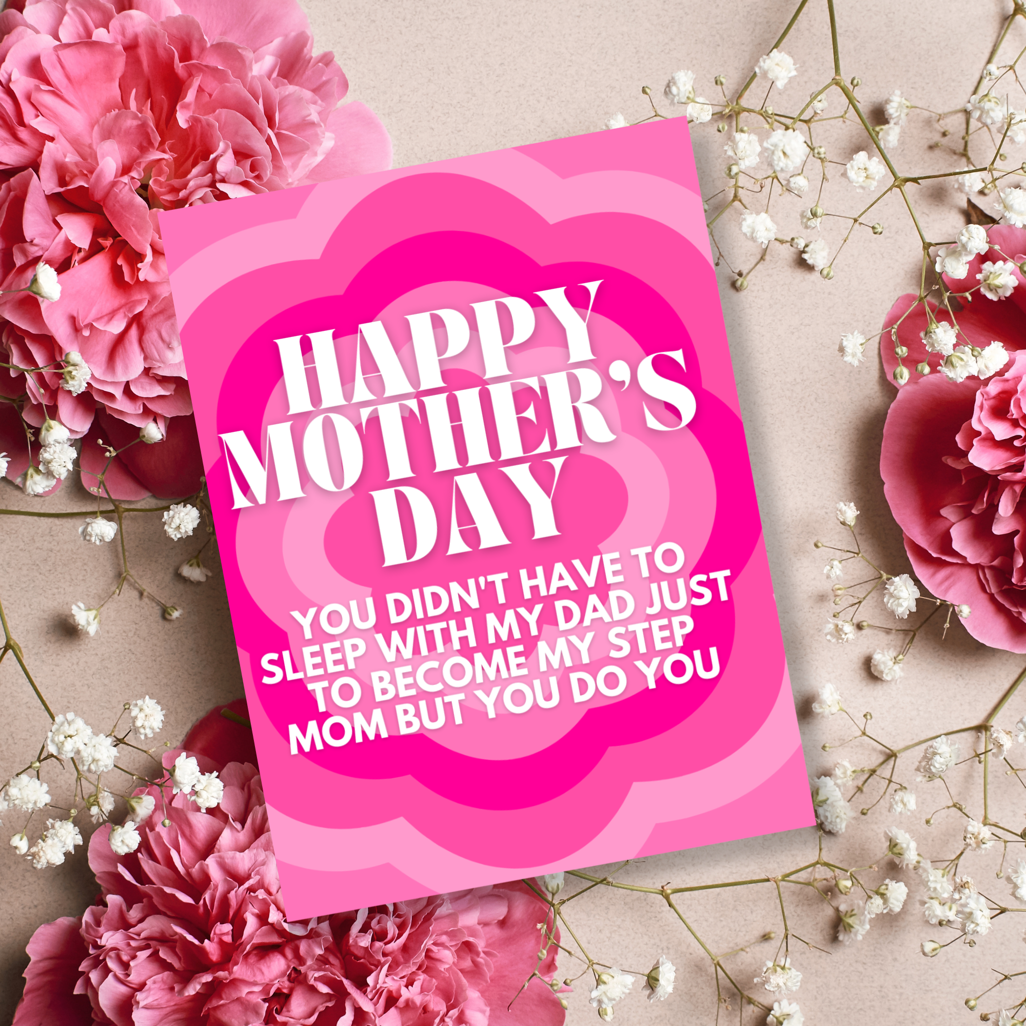 Step Mom Mother's Day Card