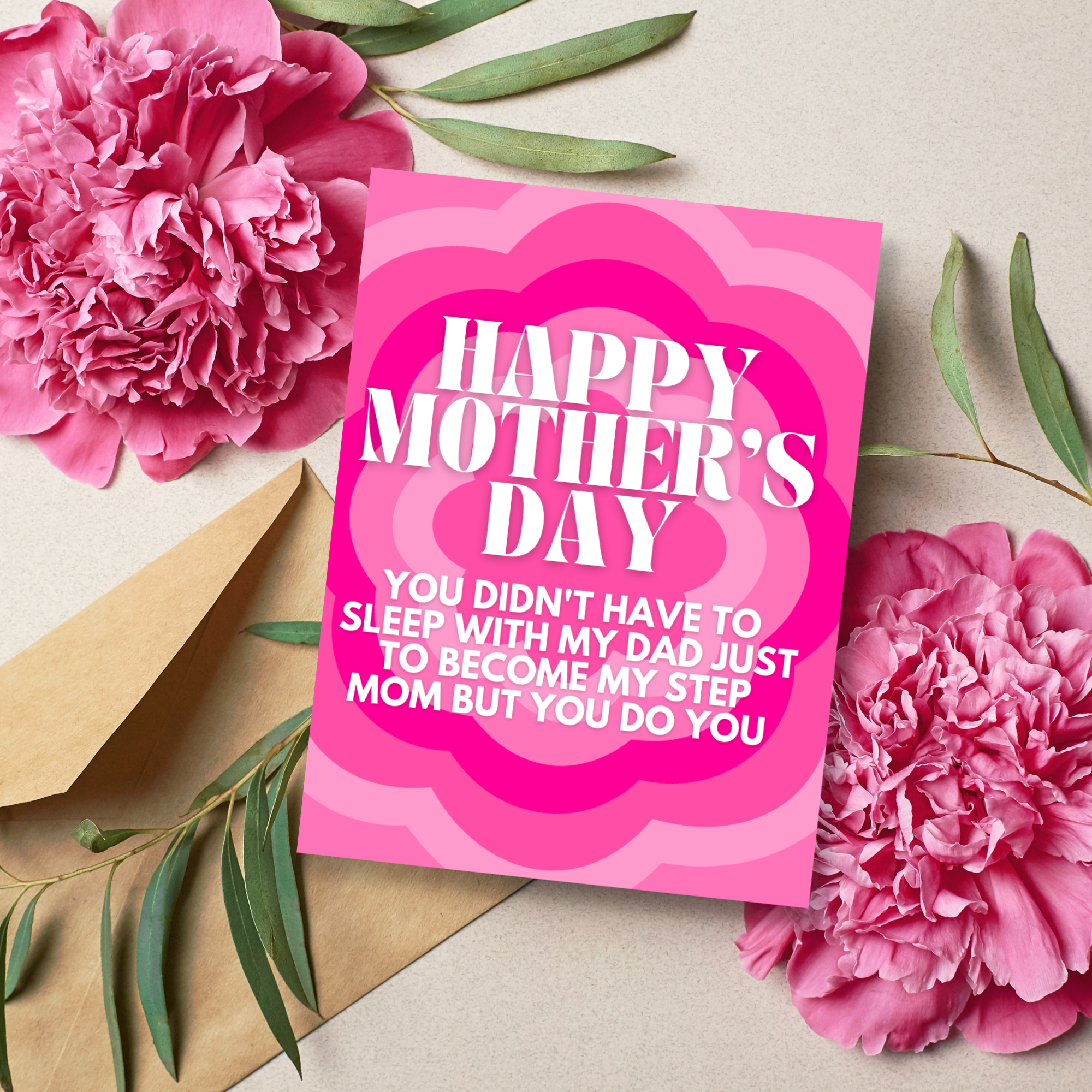 Step Mom Mother's Day Card