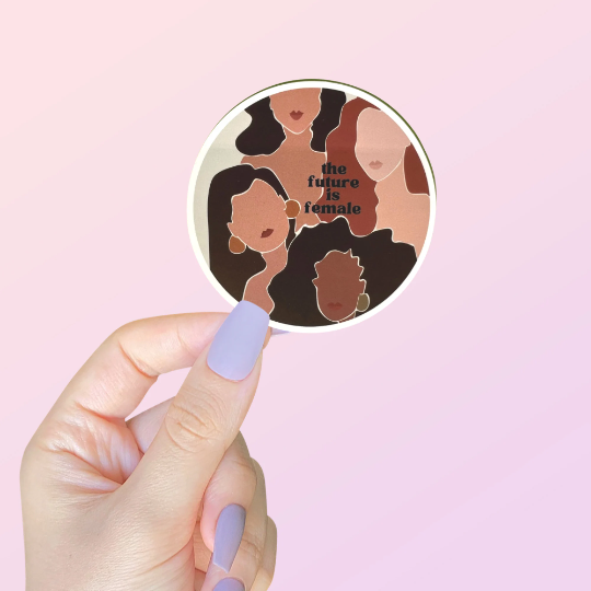 The Future is Female Sticker