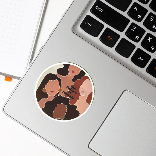 The Future is Female Sticker