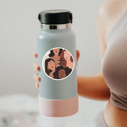 The Future is Female Sticker