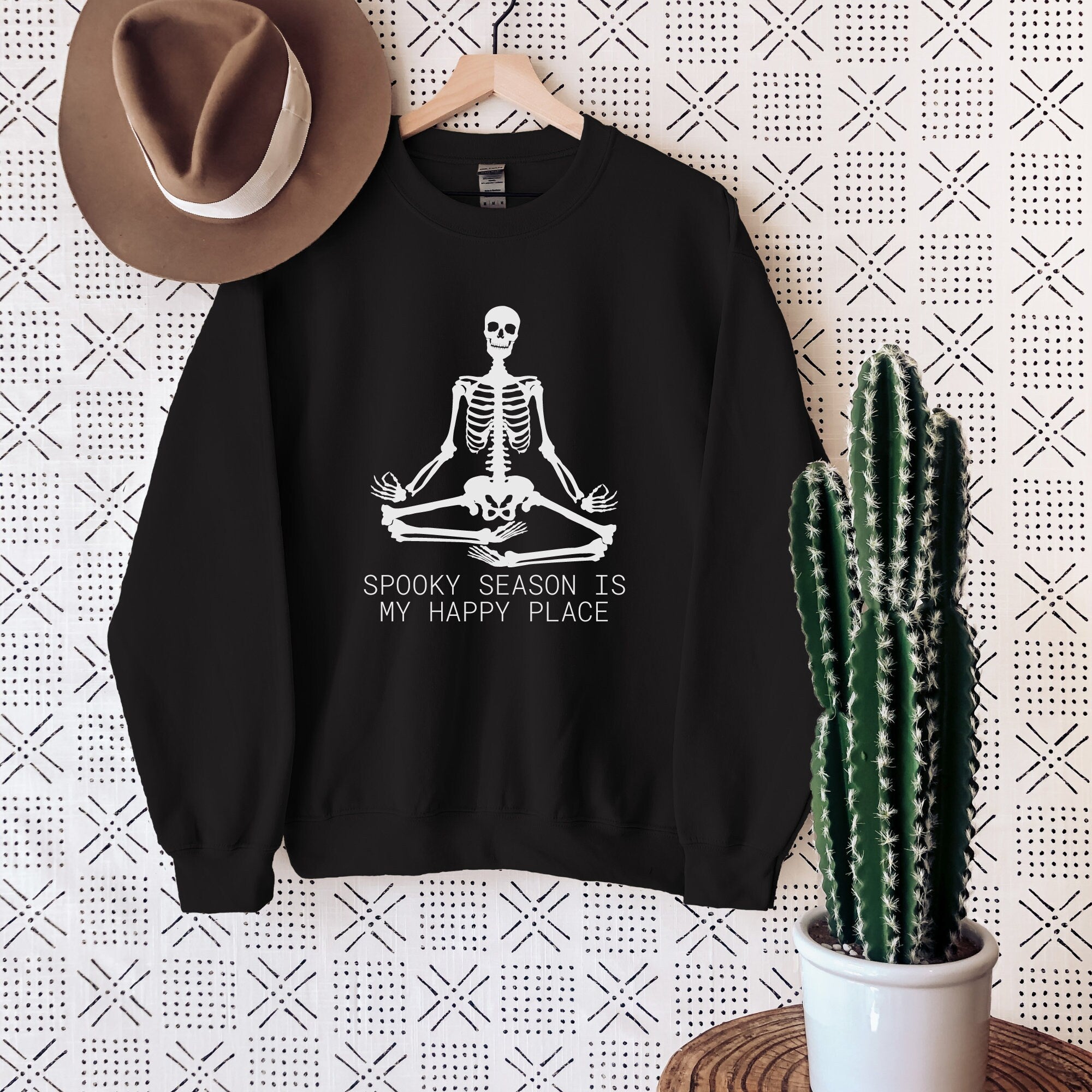 Spooky Season is my Happy Place Crewneck