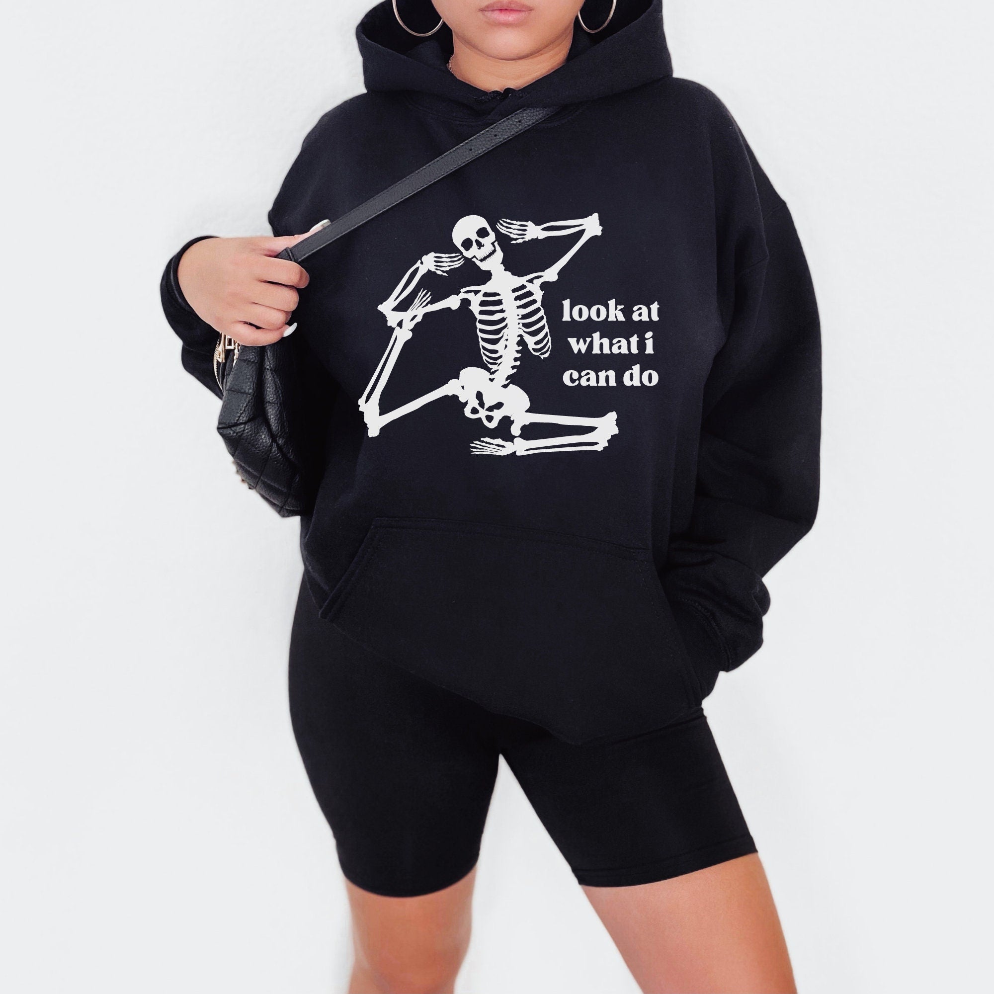 Look What I Can Do Skeleton Hoodie
