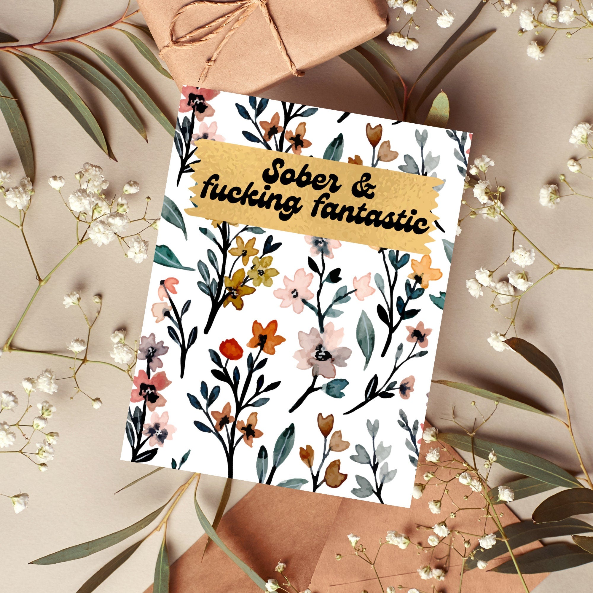 Sober & Fantastic Card
