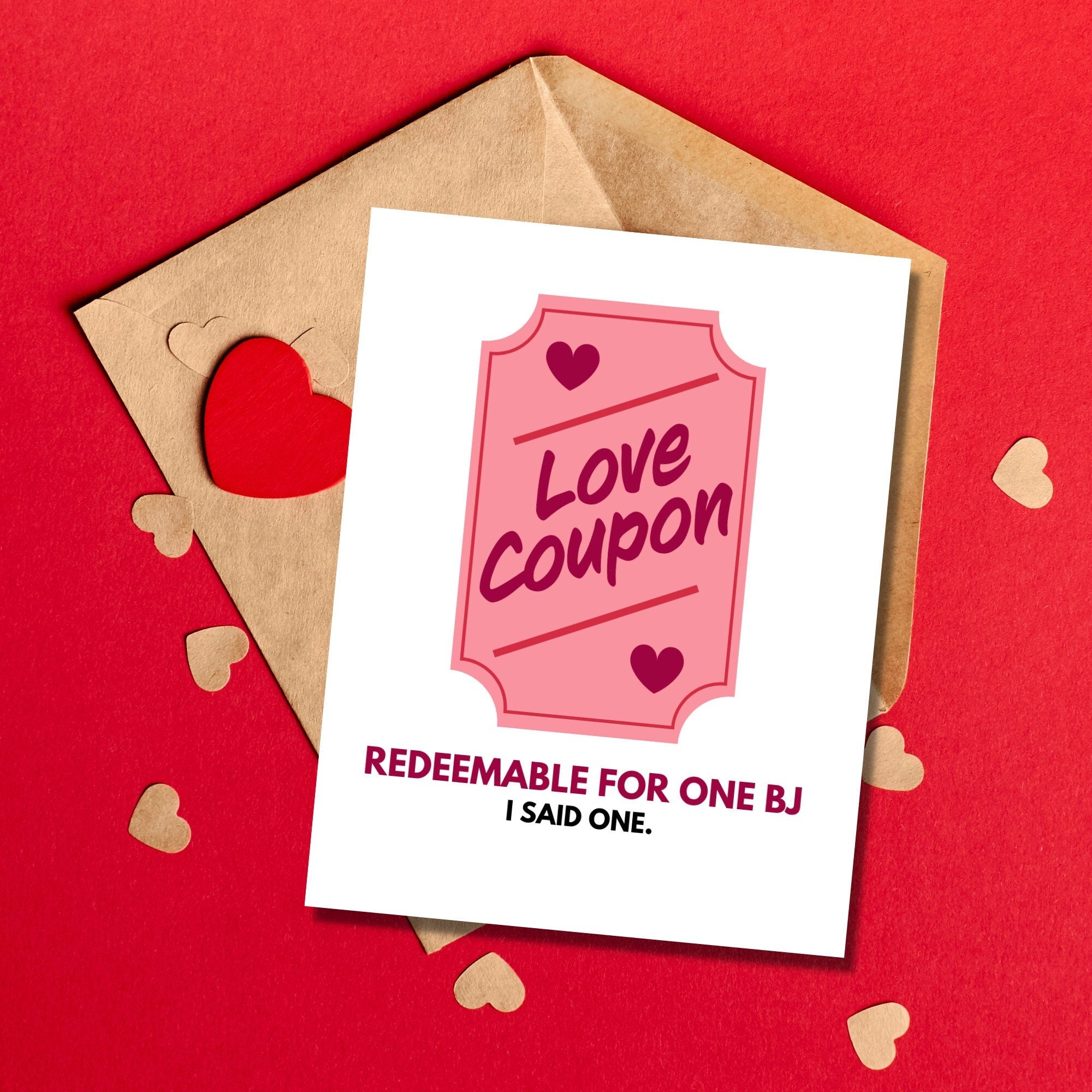 BJ Coupon Love Card