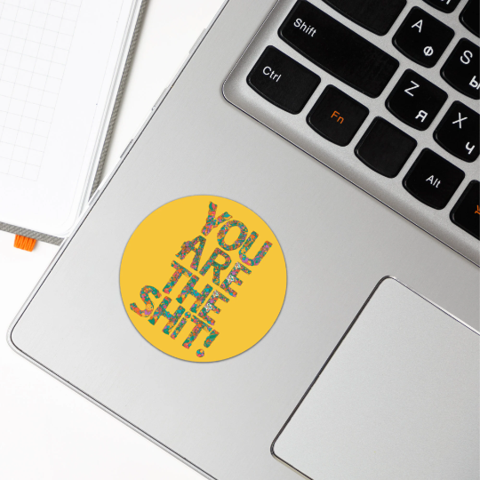 You Are The Shit Sticker