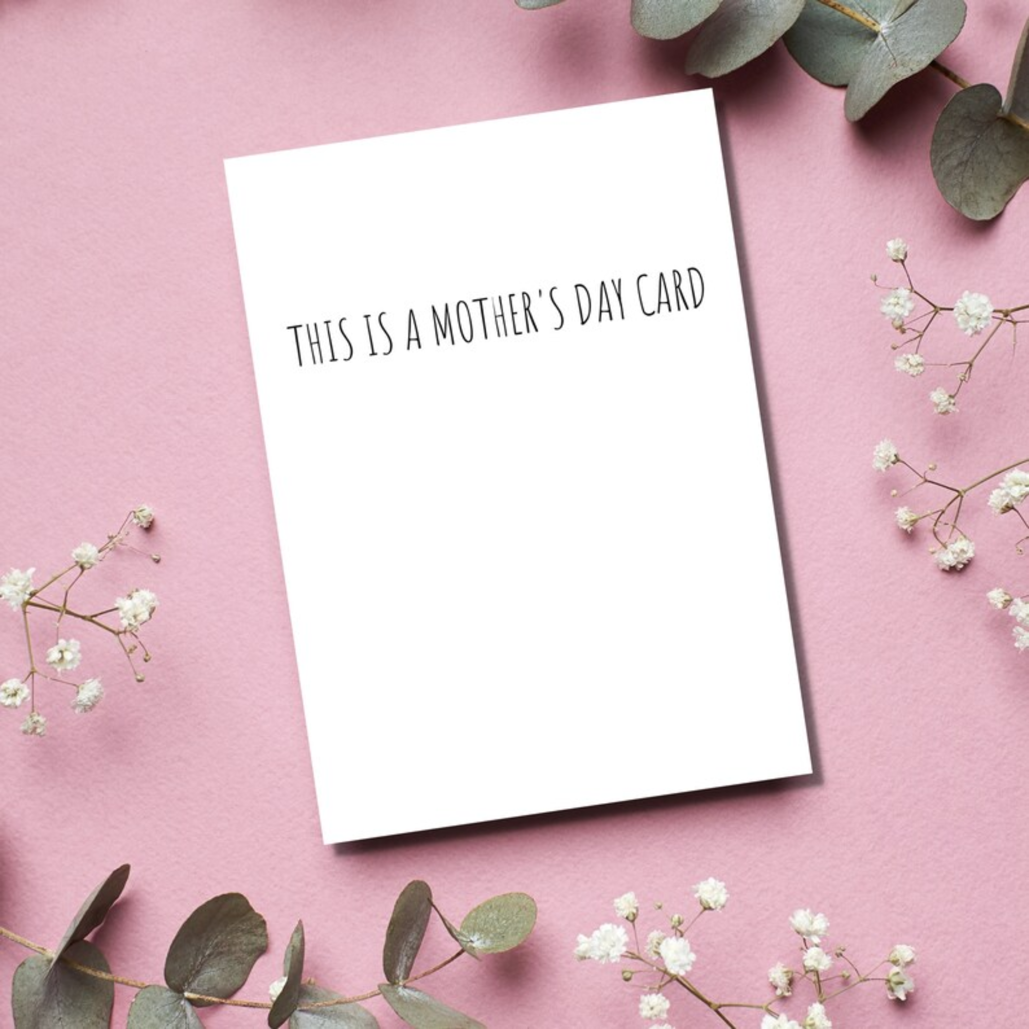 This is a Mother's Day Card